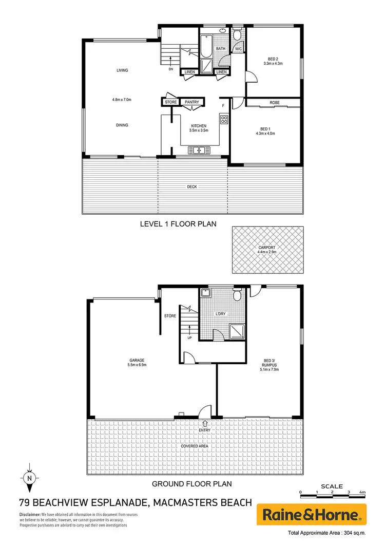 Floorplan of Homely house listing, 79 Beachview Esplanade, Macmasters Beach NSW 2251