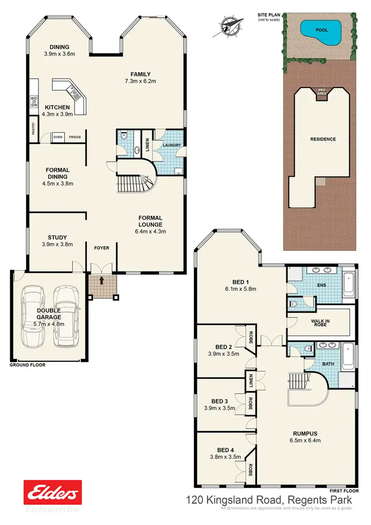 Floorplan of Homely house listing, 120 Kingsland Road, Regents Park NSW 2143