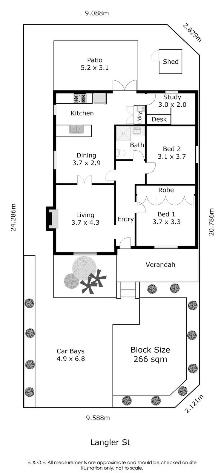 Floorplan of Homely house listing, 21 Langler Street, East Victoria Park WA 6101