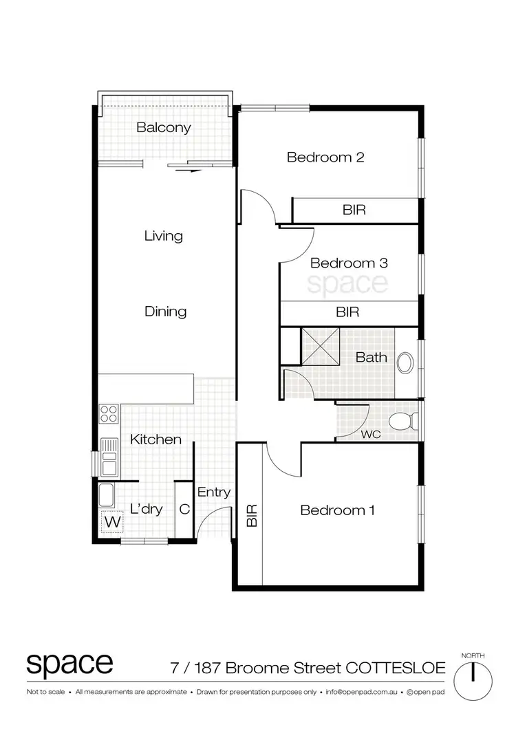 Floorplan of Homely house listing, 7/187 Broome Street, Cottesloe WA 6011
