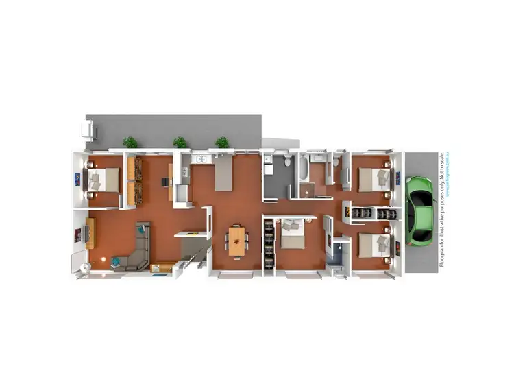 Floorplan of Homely house listing, 89 Leavenworth Drive, Mount Austin NSW 2650