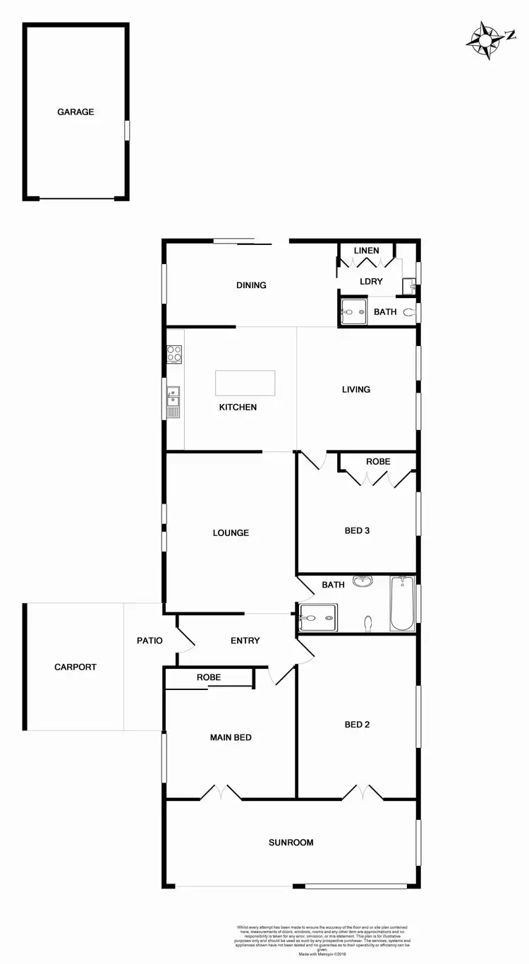 Floorplan of Homely house listing, 24 Woodstock Street, Mayfield NSW 2304