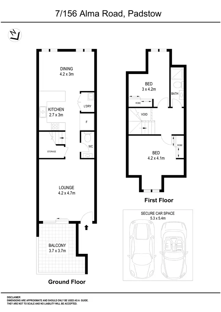 Floorplan of Homely apartment listing, 7/156-160 Alma Road, Padstow NSW 2211