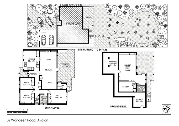 Floorplan of Homely house listing, 32 Wandeen Road, Avalon NSW 2107