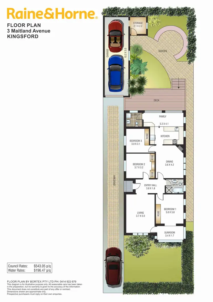 Floorplan of Homely house listing, 3 Maitland Avenue, Kingsford NSW 2032