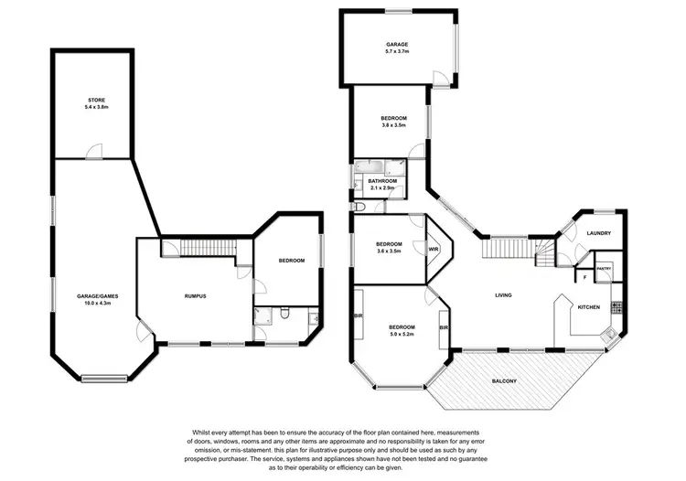 Floorplan of Homely house listing, 28 Beach Road, Beachport SA 5280