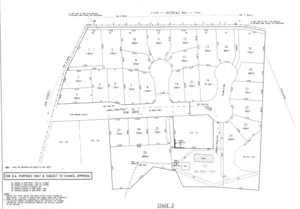 Floorplan of Homely land listing, 3 Gum Drive, Dorrigo NSW 2453
