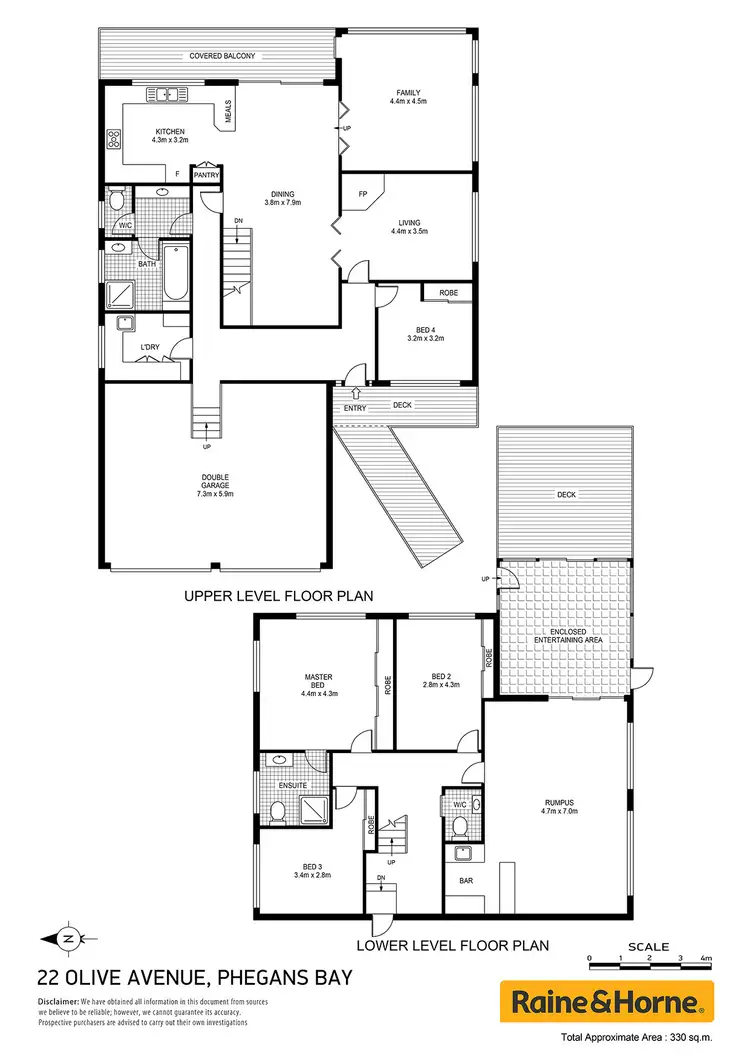 Floorplan of Homely house listing, 22 Olive Avenue, Phegans Bay NSW 2256