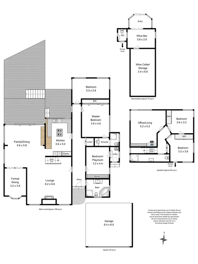 Floorplan of Homely house listing, 34 Seaview Avenue, Parklands TAS 7320