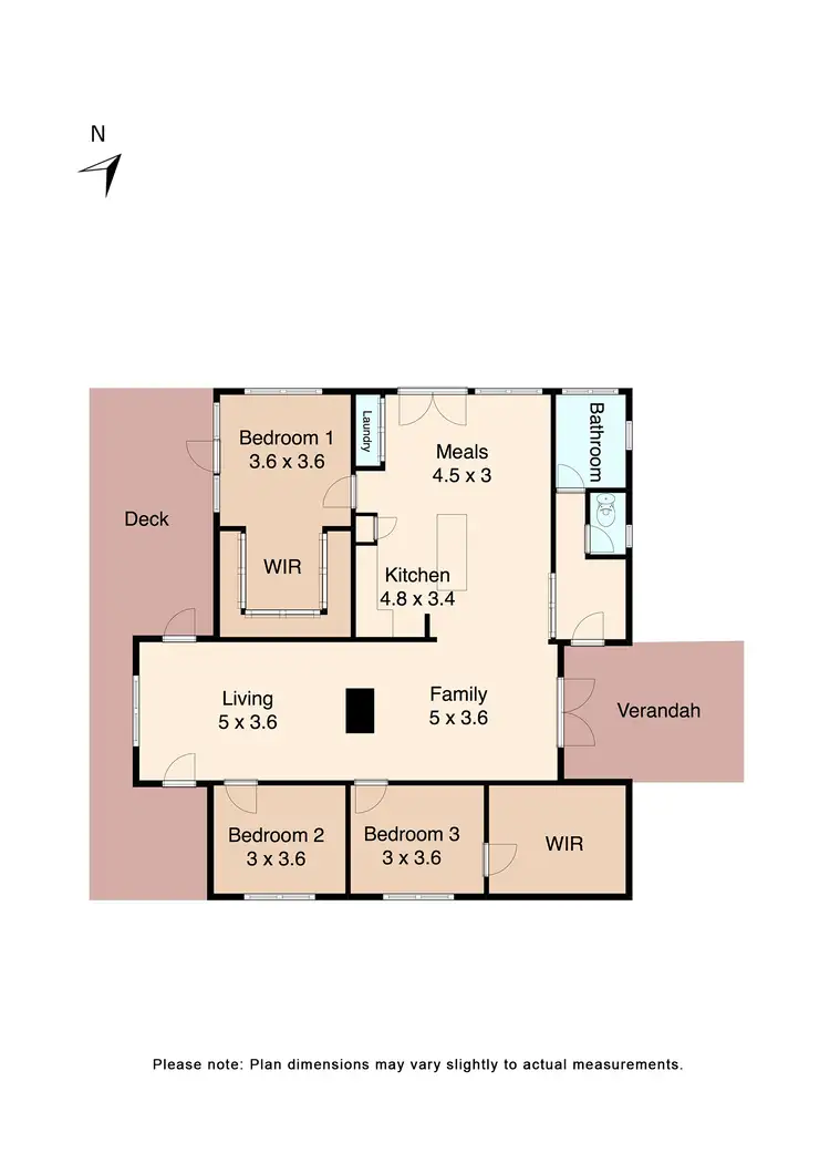 Floorplan of Homely rural property listing, 1417 Ercildoun Road, Burrumbeet VIC 3352