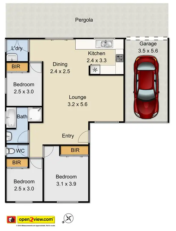 Floorplan of Homely villa listing, 9/25 Acropolis Avenue, Rooty Hill NSW 2766