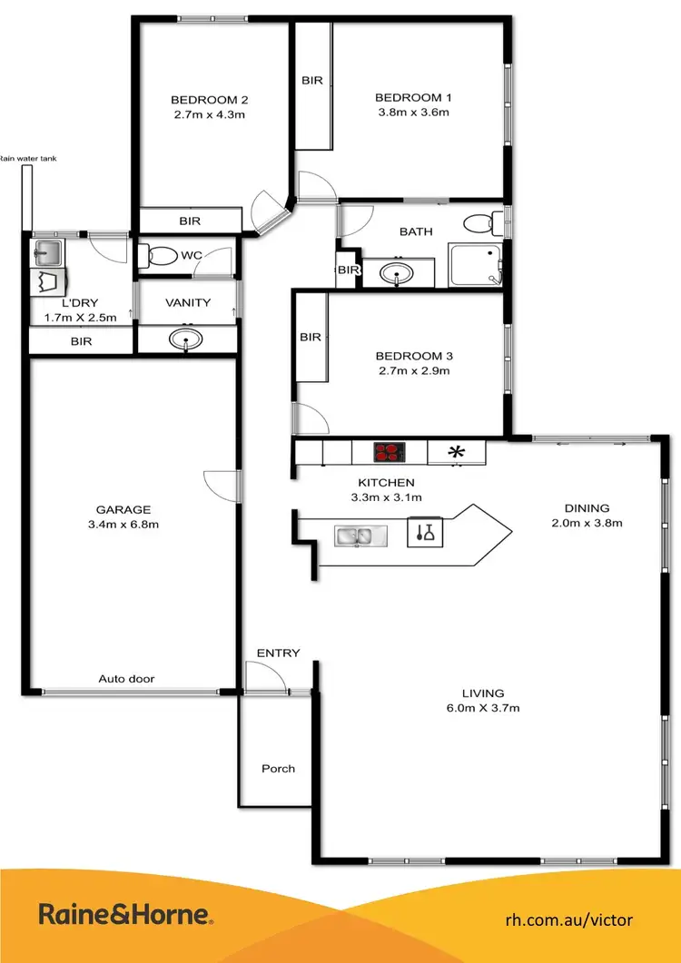 Floorplan of Homely house listing, 12A Harbour View Terrace, Victor Harbor SA 5211