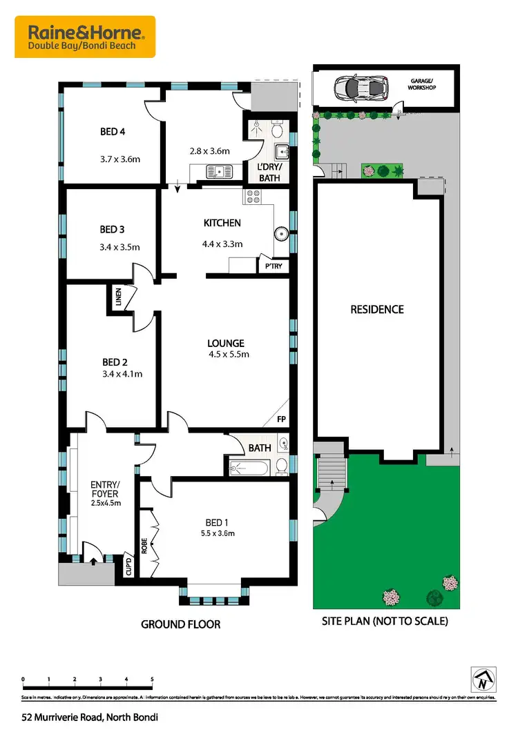Floorplan of Homely house listing, 52 Murriverie Road, North Bondi NSW 2026