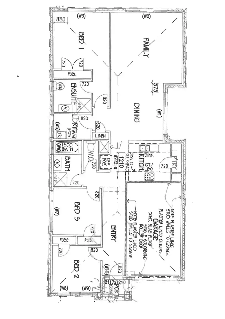 Floorplan of Homely house listing, 153 HARRINGTON ROAD, Dennington VIC 3280