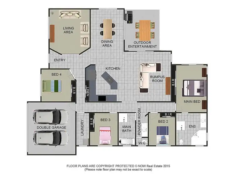 Floorplan of Homely house listing, 6 Tulipwood Way, Narangba QLD 4504