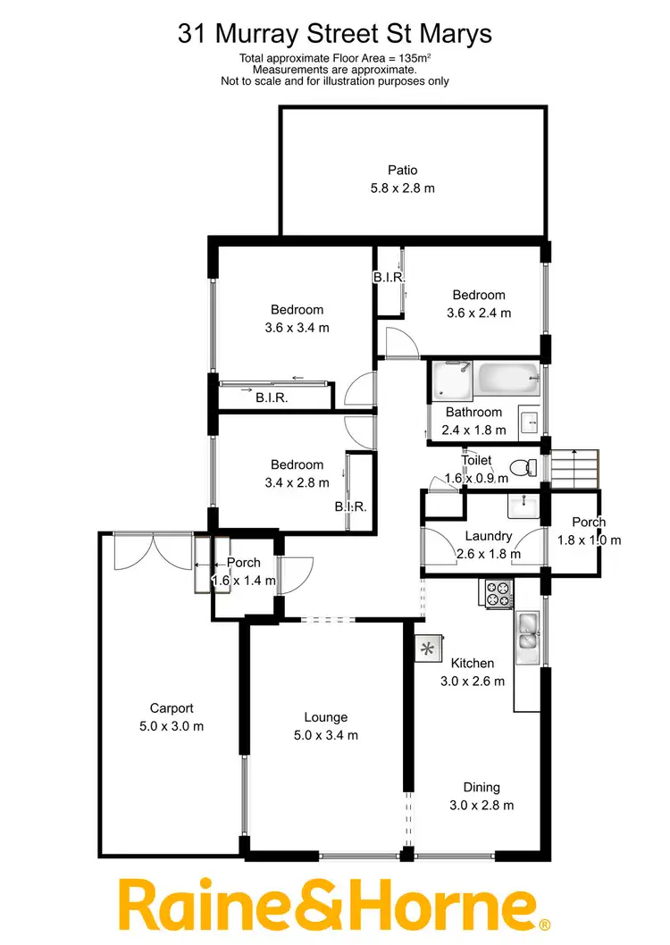 Floorplan of Homely house listing, 31 MURRAY STREET, St Marys NSW 2760