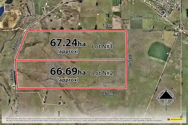 Floorplan of Homely land listing, Lot 1 Three Chain Rd, Lancefield VIC 3435