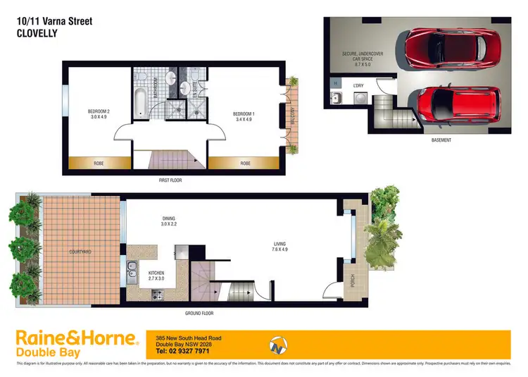 Floorplan of Homely apartment listing, 10/11 Varna Street, Clovelly NSW 2031