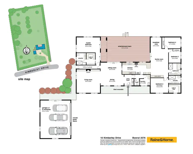 Floorplan of Homely house listing, 10 Kimberley Drive, Bowral NSW 2576