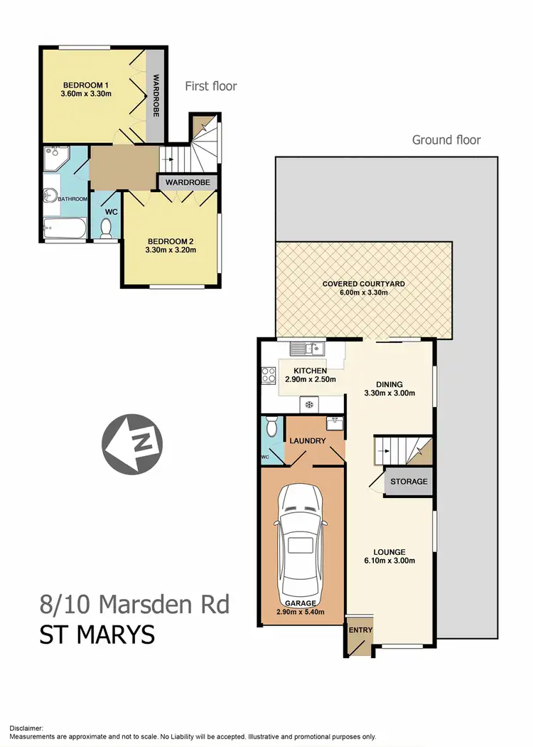 Floorplan of Homely house listing, 8/10 Marsden Road, St Marys NSW 2760