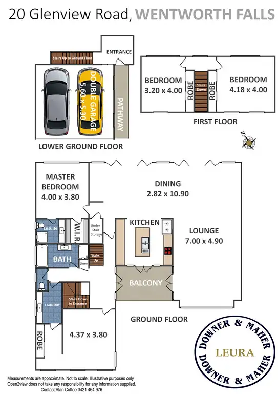Floorplan of Homely house listing, 20 Glenview Road, Wentworth Falls NSW 2782
