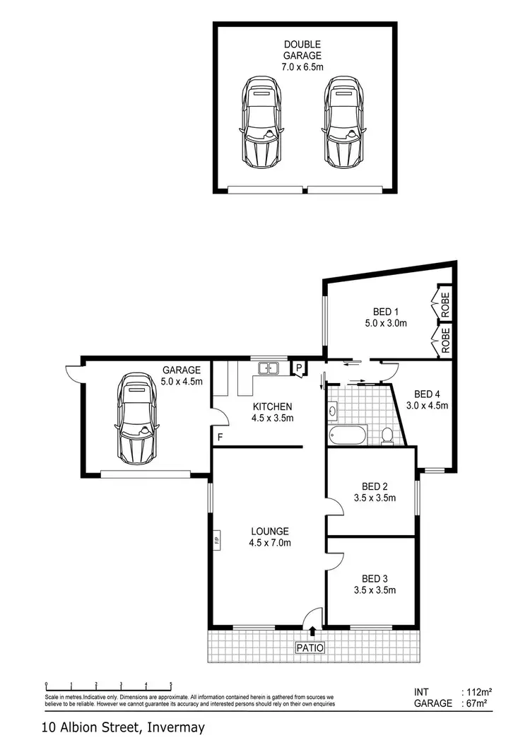 Floorplan of Homely house listing, 10 Albion Street, Invermay TAS 7248
