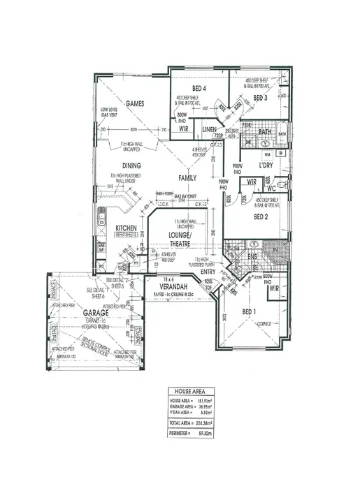 Floorplan of Homely house listing, 5 Dillon Way, Secret Harbour WA 6173