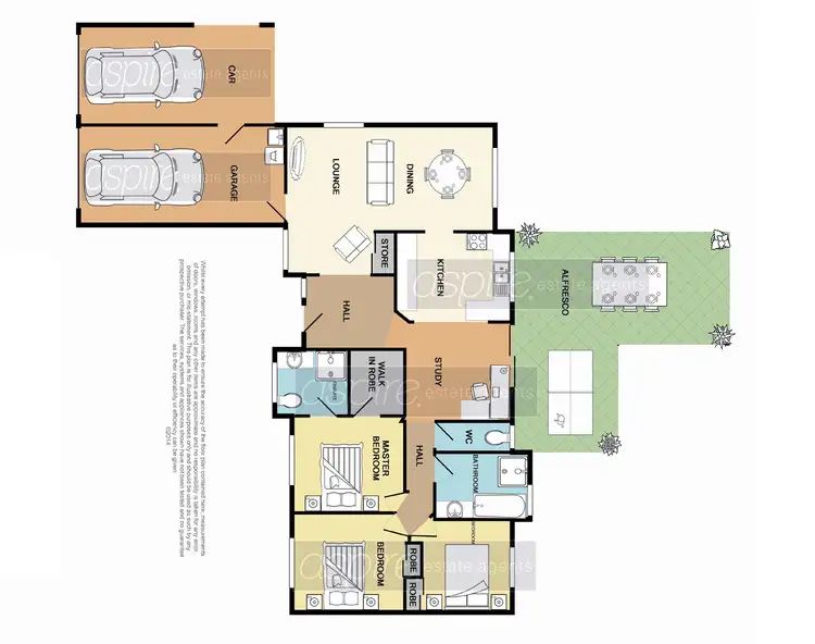 Floorplan of Homely house listing, 8 MEDINDIE COURT, Bli Bli QLD 4560