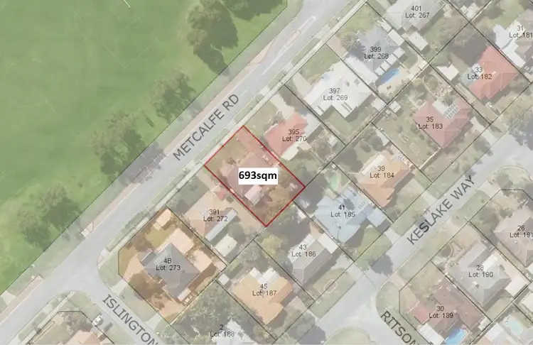 Floorplan of Homely house listing, 393 Metcalfe Road, Parkwood WA 6147