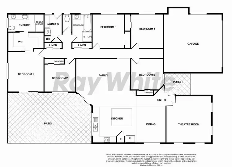 Floorplan of Homely house listing, 1 Newhaven Place, Idalia QLD 4811