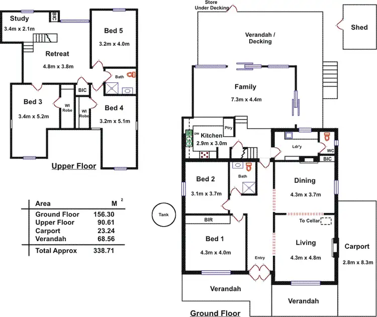 Floorplan of Homely house listing, 31 Seaforth Avenue, Hazelwood Park SA 5066