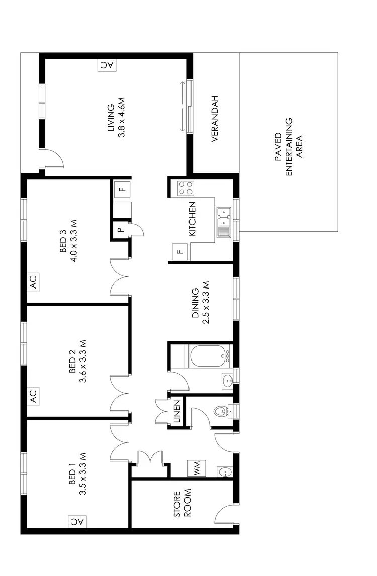 Floorplan of Homely house listing, 16 Mahogany Crescent, Karama NT 812