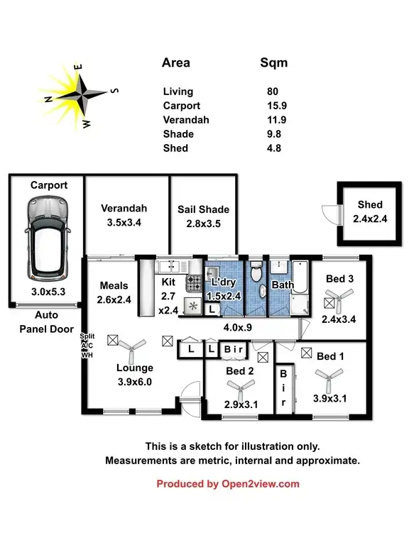 Floorplan of Homely house listing, 19B Paxton Street, Willaston SA 5118