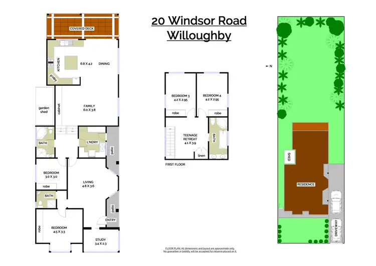 Floorplan of Homely house listing, 20 Windsor Road, Willoughby NSW 2068