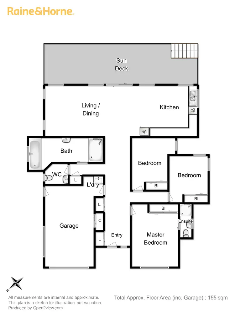 Floorplan of Homely house listing, 2/45 Staff Road, Electrona TAS 7054