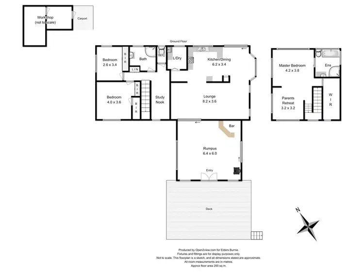 Floorplan of Homely house listing, 140 Hardys Road, Penguin TAS 7316