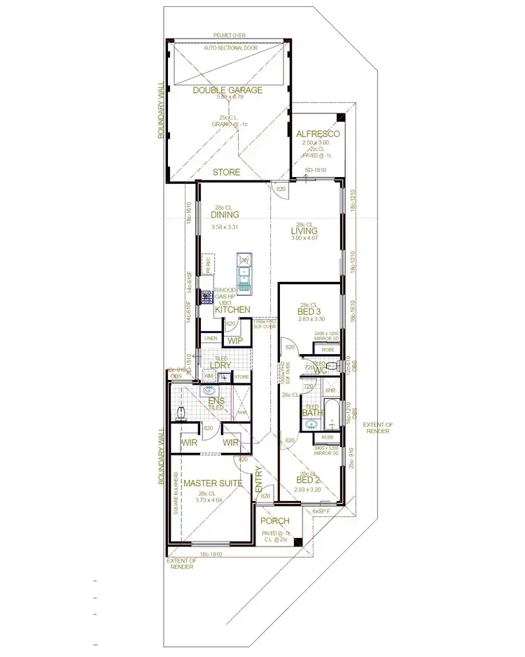 Floorplan of Homely house listing, 35 Spearmint Drive, Byford WA 6122