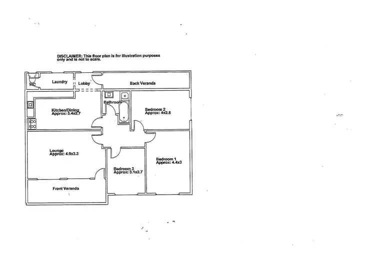 Floorplan of Homely house listing, 10 McGregor Street, Berri SA 5343