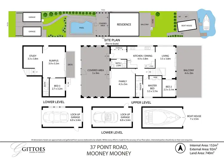 Floorplan of Homely house listing, 37 Point Road, Mooney Mooney NSW 2083