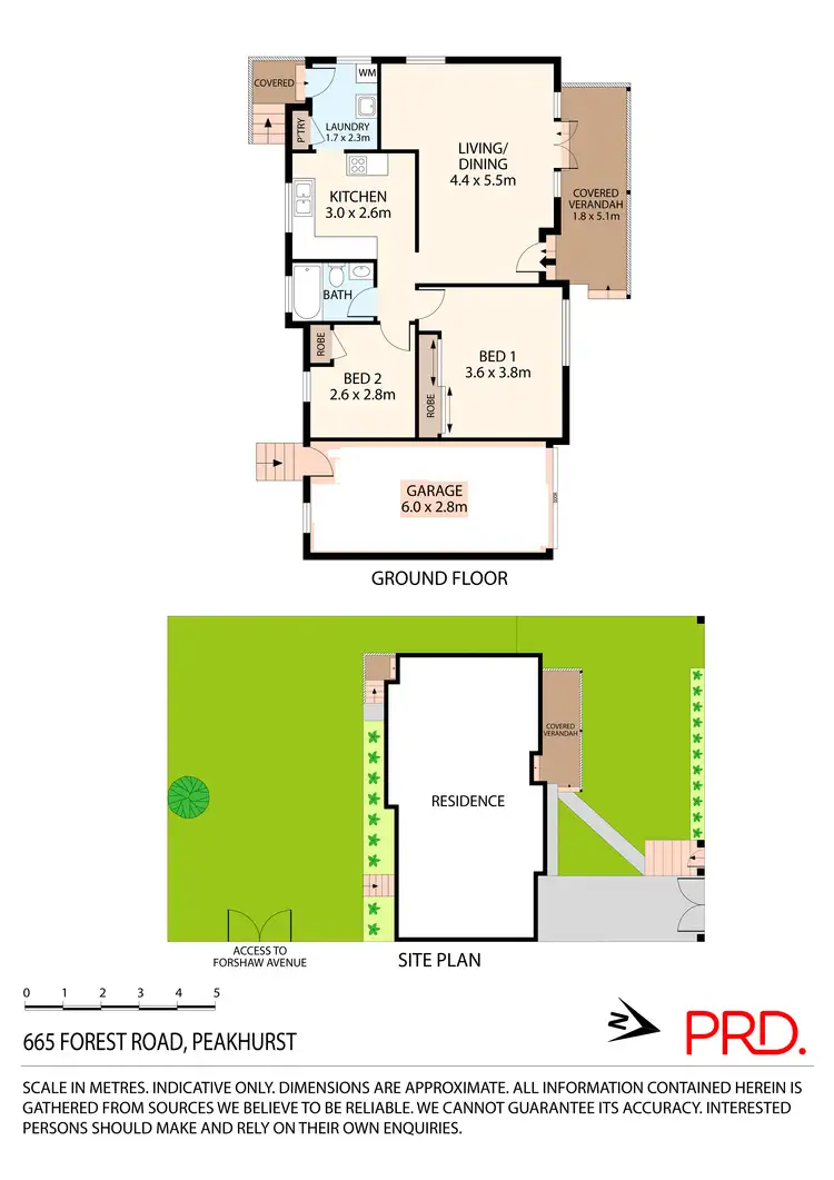 Floorplan of Homely house listing, 665 Forest road, Peakhurst NSW 2210