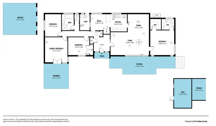 Floorplan of Homely house listing, 3 Euro Avenue, Eden Hills SA 5050