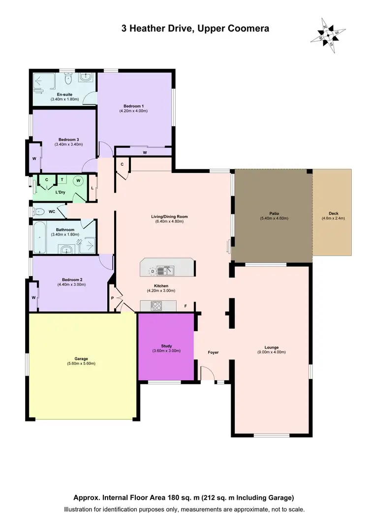 Floorplan of Homely house listing, 3 Heather Drive, Upper Coomera QLD 4209