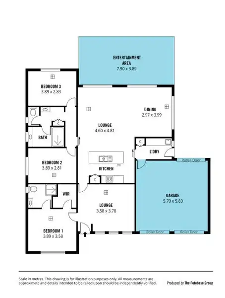 Floorplan of Homely house listing, 1/18 Nigel Lane, Hackham SA 5163