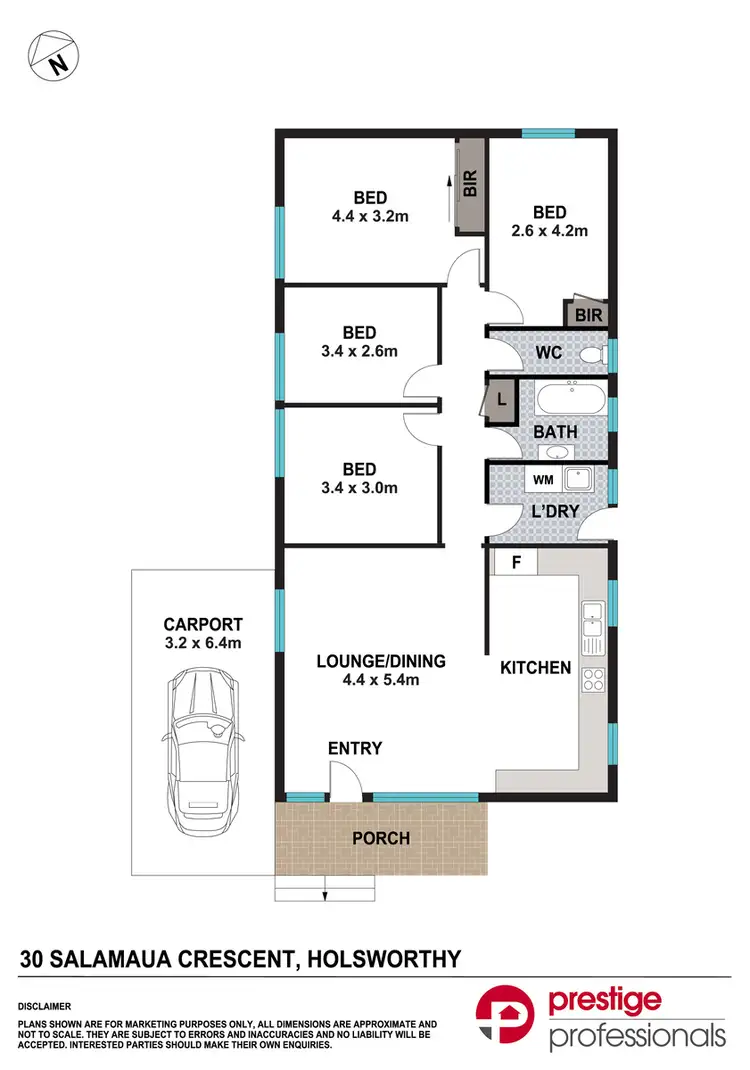 Floorplan of Homely house listing, 30 Salamaua Crescent, Holsworthy NSW 2173