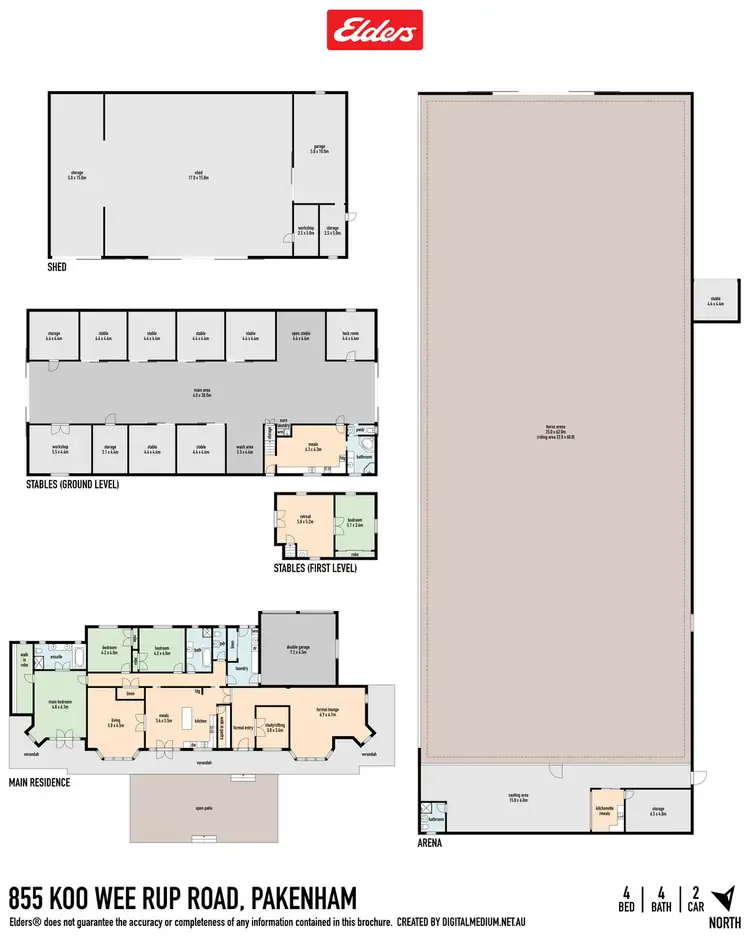 Floorplan of Homely rural property listing, 855 Koo Wee Rup Road, Pakenham VIC 3810