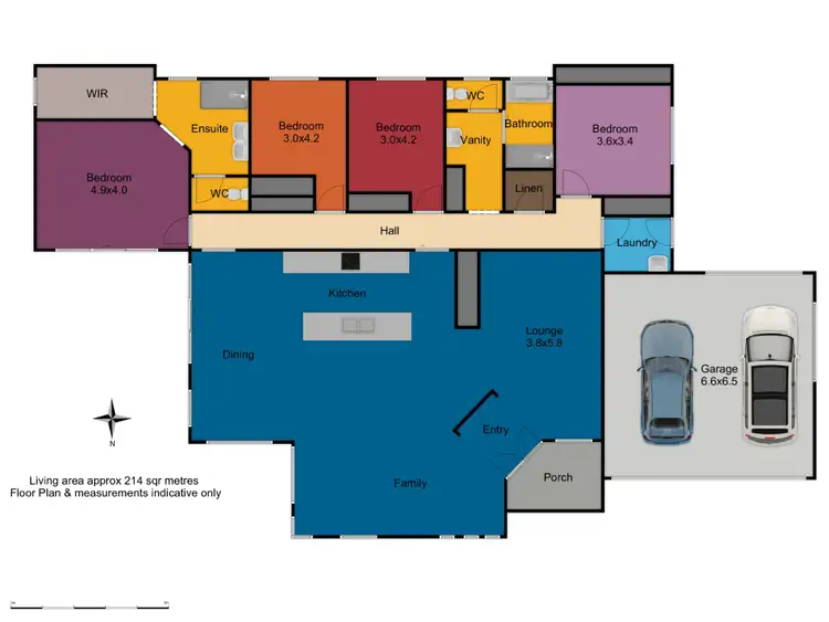 Floorplan of Homely house listing, 9 Brock Place, Orange NSW 2800