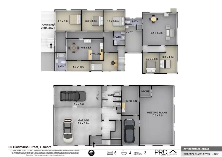 Floorplan of Homely house listing, 60 Hindmarsh Street, Lismore NSW 2480