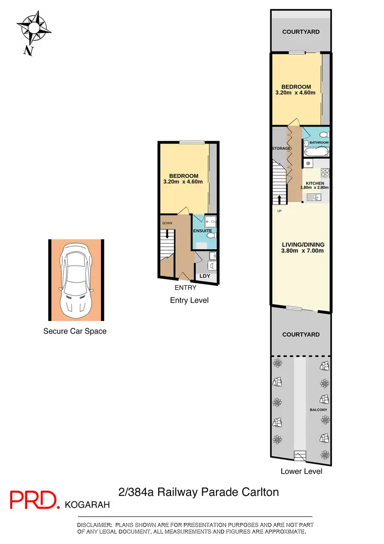 Floorplan of Homely apartment listing, 2/384A-388 Railway Parade, Carlton NSW 2218