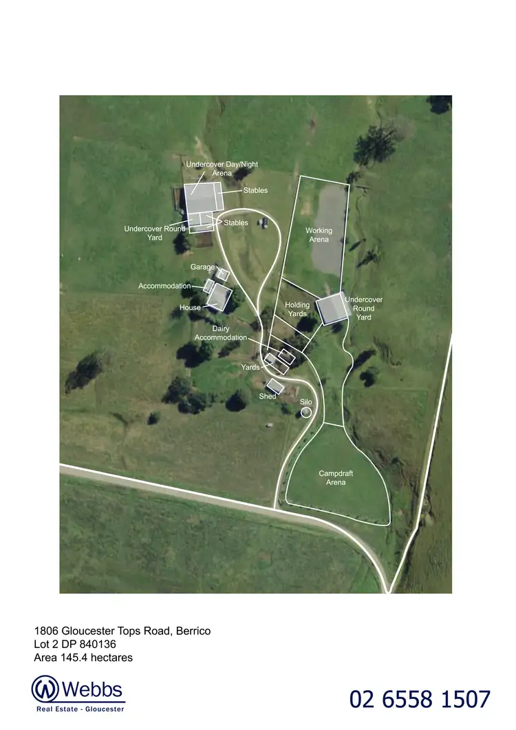 Floorplan of Homely rural property listing, 1806 Gloucester Tops Road, Gloucester NSW 2422
