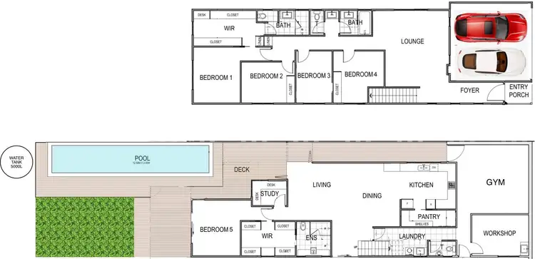 Floorplan of Homely house listing, 15 Sophia Street, Kenmore QLD 4069